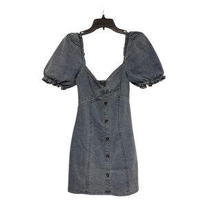 Altar'd State Blue Denim Mini Dress